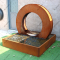 Steel Garden Water Feature