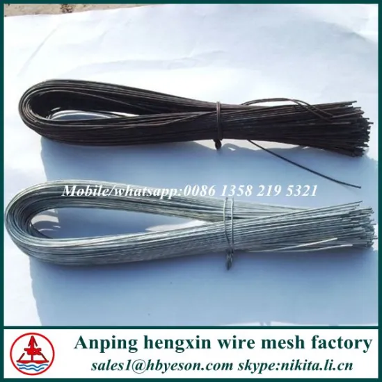 Galvanized U tie wire