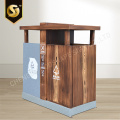 Twin Trash Can Cover Outdoor Dustbin