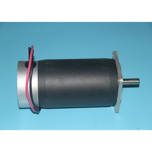 High torque curve compact 90mm brushed DC motors closed 12 volt dc motor