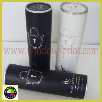 Luxury Round Paper Hair Extension Box/wig box