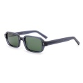 Star - Accent Rectangle Acetate Sunglasses