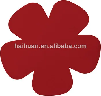 fashion shaped resistant silicone cup mat