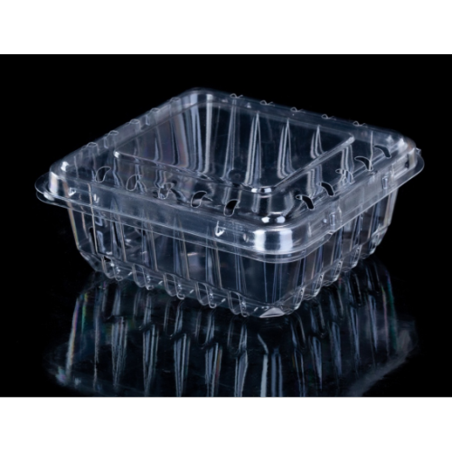 Boîte de fruits de clamshell transparent blister pour myrtille