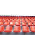 Used Plastic Bleacher Seats for Sports Stadiums