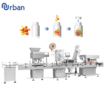 High Speed Automatic Candy and Tablet Counting Machine Line
