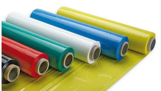 Coloured Pe Plastic Soft Stretch Wrap Film