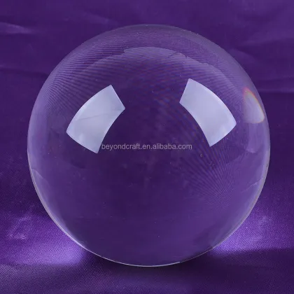 200mm Magic Transparent Crystal Ball Sphere - Fengshui Home Decoration