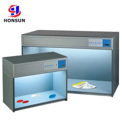 Lab Color Verification Cabinet: Dyeing Plant Color Matching Light Box