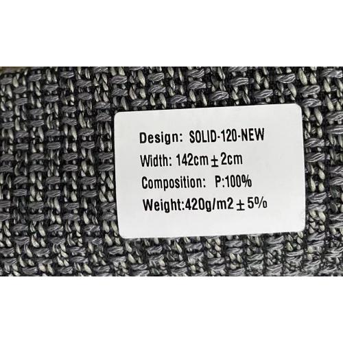 Saham Benang Pepejal Dilarn Dyed Polyester Plain Promosi