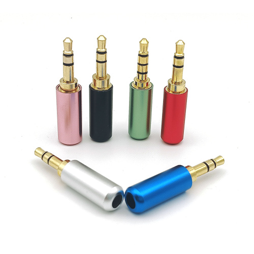 Gold Plated Headphone Stereo Audio Plug Cable Adapter