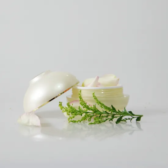 Factory direct sale packaging cosmetic, glass cream jar, empty cosmetic jars