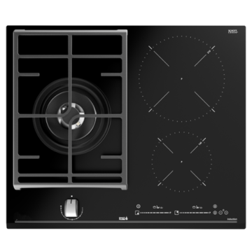 Teka Mixed Hob Schwarz Glasplatte