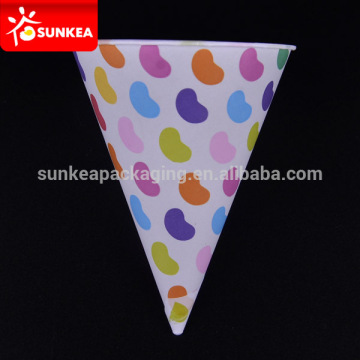 Custom logo printed 4.5oz disposable cone paper cup                        
                                                Quality Choice