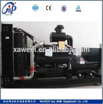 Factory outlet ShangChai 2015 new design 250KW diesel gengerator set price