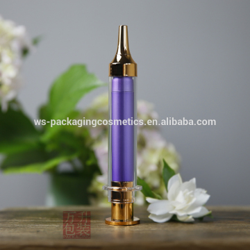 10ml PETG Hot Selling Cosmetic Vacuum Syringe Bottle