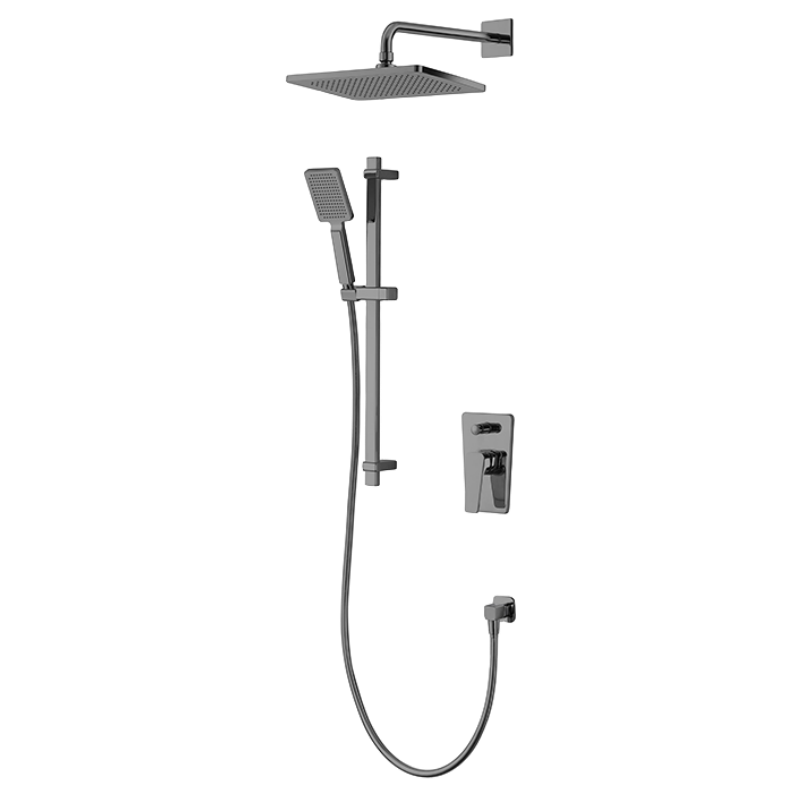 Concealed Single-lever Mixer With Integrated Shower Connection With Shower Set