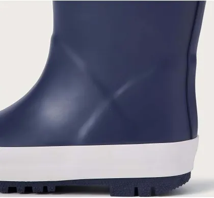 Kids Rain Boots with Easy-On Handles - Toddler Rain Boots Waterproof Rubber Boots for Girls & Boys