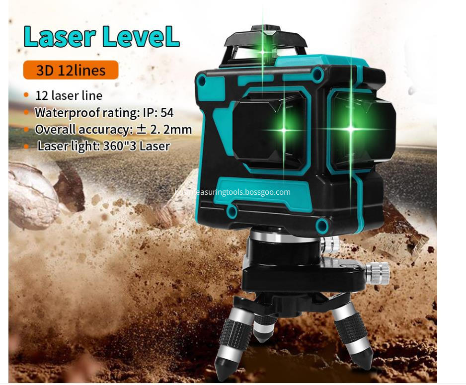 3D12Lines laser levels