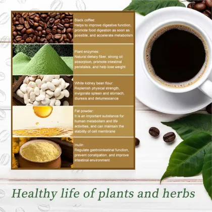Promote Metabolism Slim Enzyme Coffee Powder
