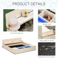 Foldable Bench Seat Waterproof Cover Bottom Sandbox