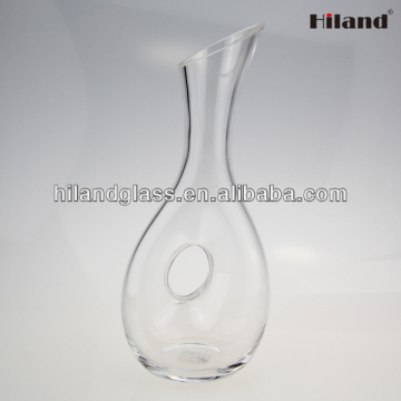 Promotional wholesale hand blown mini wine decanter