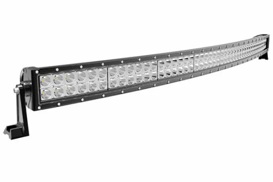 50 inch led driving light bar, auto led light arch bent, 288w curved led light bar
