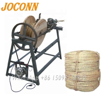 Electric Hemp and Jute Straw Rope Making Machine for Sale