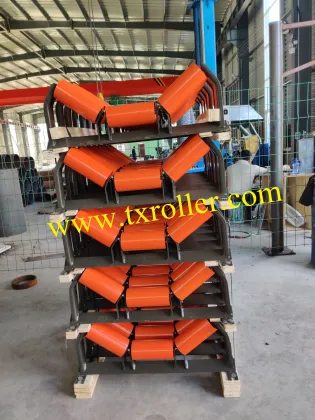 Belt Conveyor Roller Stand Steel Conveyor Roller