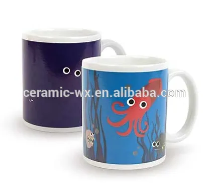 Personalized Color changing mugs and magic cup/mug printing online