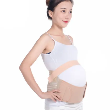 Color maternity belly belt