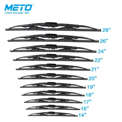 Meto Black Frame Wiper Blade