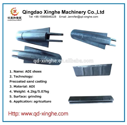 Precision adi casting with heat treatment