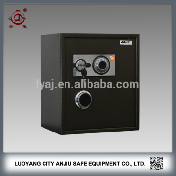 new black mechanical lock key holder steel hotel wall safe box