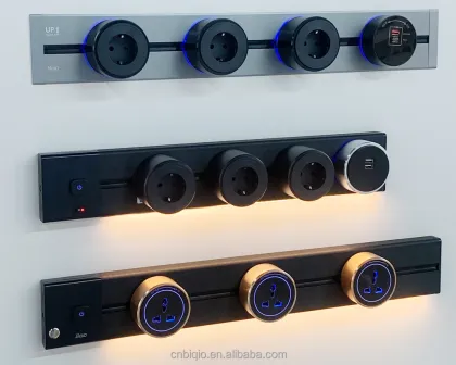 Biqio Hidden Embedded Track Socket Recessed Rail Sockets