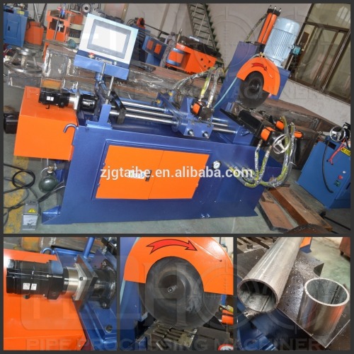 MC-350CNC automatic pipe sawing machine with slideway feeding