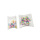 Retail pillow shape hard small plastic clear box