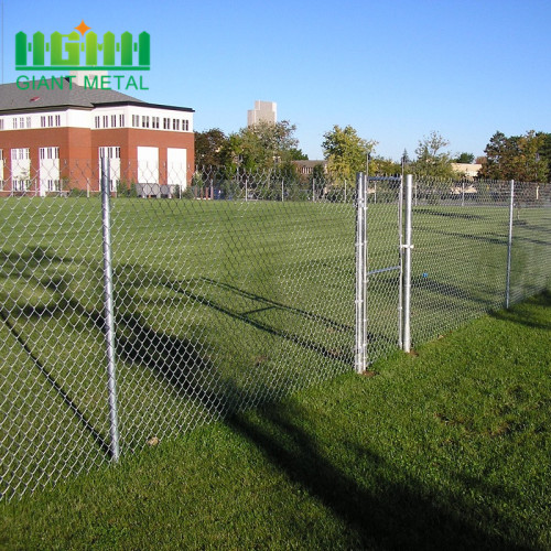 Galvanized Anti Korosi Chain Link Fence Factory Sale