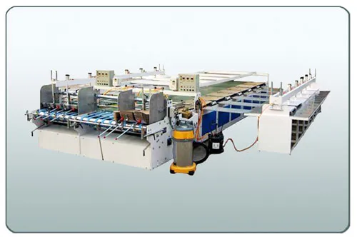 JY-230-3-12 Semi-automatic pasting box machine