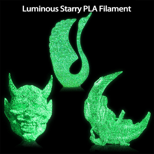 Glow in The Dark 3D Printer Filament