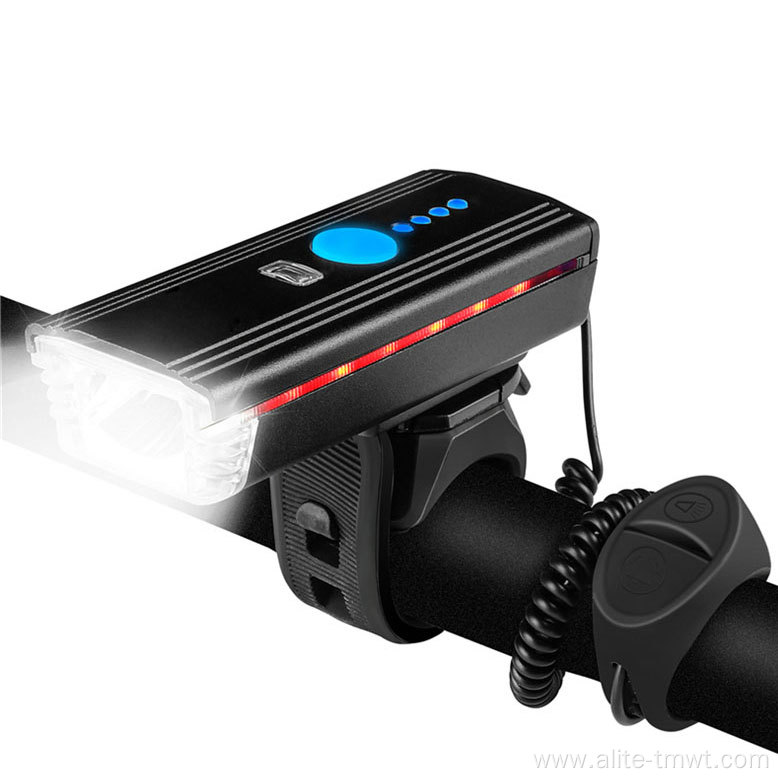 bike handle side lights bike headlight led light