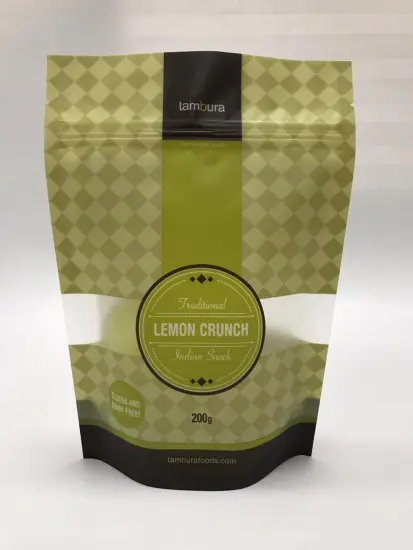 Matte Stand Up Pouch for Snack