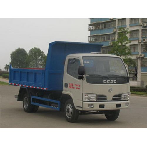 Camion à ordures de Dongfeng 4X2 LHD / RHD 6CBM Dump