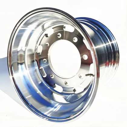 19.5x14 Aluminum Alloy Truck Wheel with American Fashion Speedline Design and Double-Sided Polishing