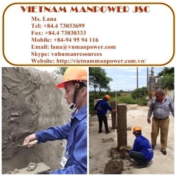Vietnamese masons and plasterers