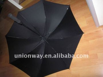 30" 8k pongee fabric golf fiberglass umbrella