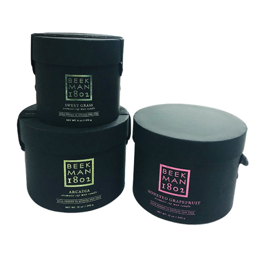 round gift packaging paper tube box for Tea