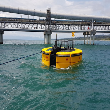 China Manufacturer Floating Custom Size Marine Polyurethane Mooring Buoy