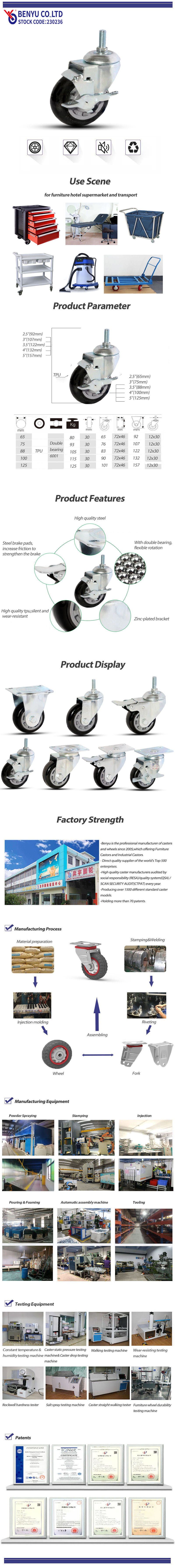 PU Caster Wheels