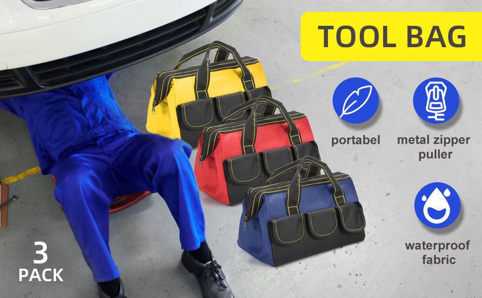 3 pack tool bag